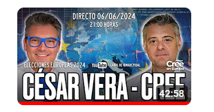 César Vera es entrevistado en la Eurocharla de Marc Vidal
